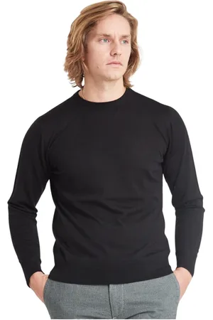 SONRISA Sweathshirts & Hoodies, Herre, Sort, 2XL, Uld, Zefiro Skjorte