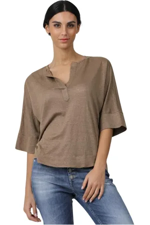 Gran Sasso Bluser & Skjorter, Dame, , XS, Uld, Stilfuld Maglia Skjorte