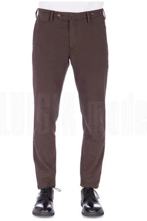 PT01 Bukser, Herre, Brun, 2XL, Uld, Super Slim Bukser