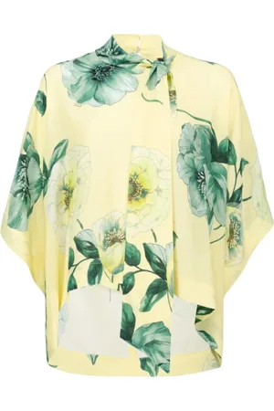 Pinko Bluser & Skjorter, Dame, Gul, XS, Uld, Baiano Bluse