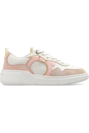 Salvatore Ferragamo Sko, Dame, Flerfarvet, 38 EU, Læder, Dania Sneakers