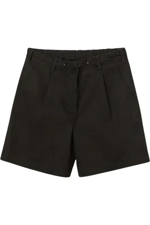 Aspesi Shorts, Dame, Sort, M, Uld, Moderne Bermuda Shorts