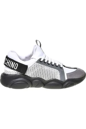Moschino Sko, Herre, Hvid, 40 EU, Læder, Hvide Sneakers
