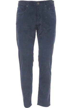 Siviglia Jeans, Herre, Blå, W32, Bomuld, Slim Fit Corduroy Bukser