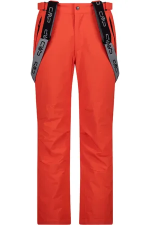 CMP Sport, Herre, Rød, XL, Uld, Herre Aftagelige Stropper Ski Salopette