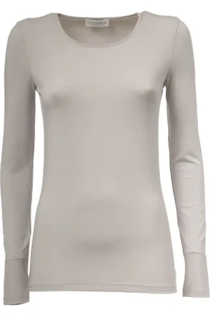 LE TRICOT PERUGIA Top, Dame, Grå, S, Langærmet T-shirt