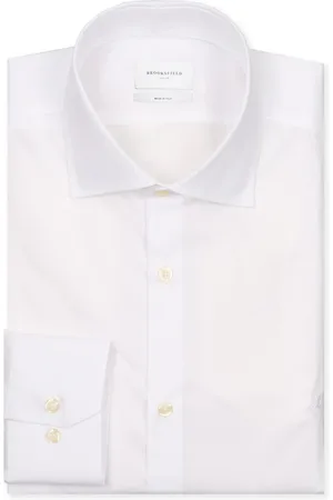 BROOKSFIELD Skjorte, Herre, Hvid, 5XL, Formal Bluser