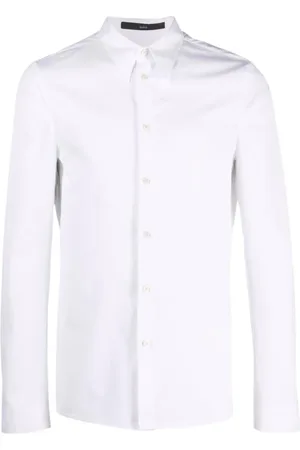 SAPIO Skjorte, Herre, Hvid, XL, Bomuld, Formal Bluser
