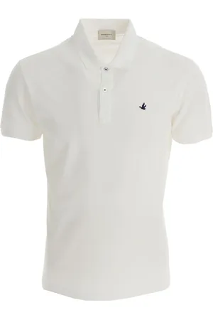 BROOKSFIELD Top, Herre, Hvid, 3XL, Uld, Polo Bluser
