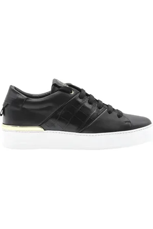 Giuliano Galiano Sko, Herre, Sort, 40 EU, Læder, Sneakers