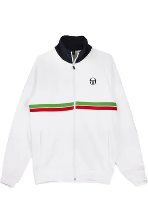 Sergio Tacchini Sweathshirts & Hoodies, Herre, Hvid, M, Uld, Zip-throughs