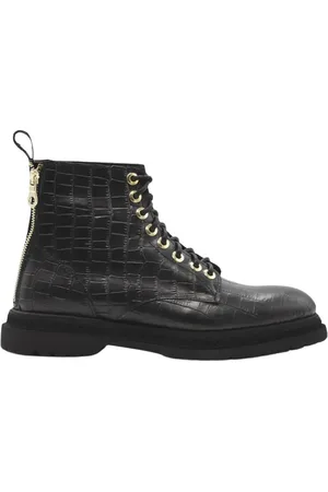 Giuliano Galiano Sko, Herre, Sort, 40 EU, Læder, Lace-up Støvler