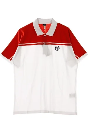 Sergio Tacchini Top, Herre, Hvid, 2XL, Polo Bluser