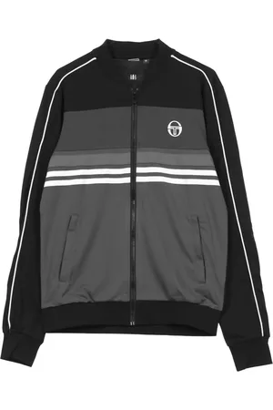 Sergio Tacchini Sweathshirts & Hoodies, Herre, Grå, 2XL, Uld, Zip-throughs