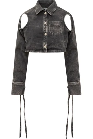 ANDREA ADAMO Jakke, Dame, Sort, M, Uld, Light Jackets