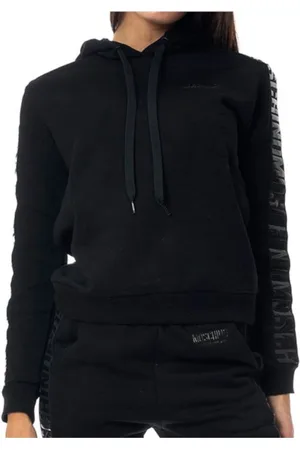 Moschino Sweathshirts & Hoodies, Dame, Sort, M, Uld, Sorte Sweaters