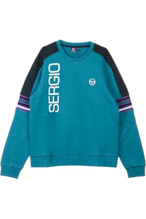 Sergio Tacchini Sweathshirts & Hoodies, Herre, Blå, M, Uld, Sweatshirts