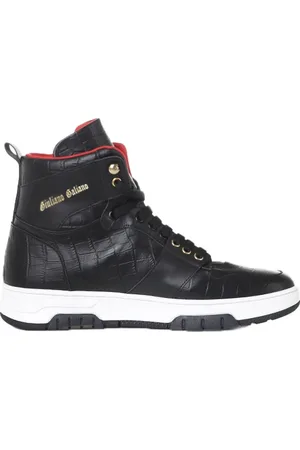 Giuliano Galiano Sko, Herre, Sort, 45 EU, Uld, Sneakers