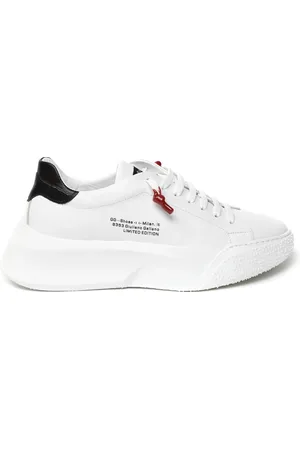 Giuliano Galiano Sko, Herre, Hvid, 40 EU, Læder, Sneakers