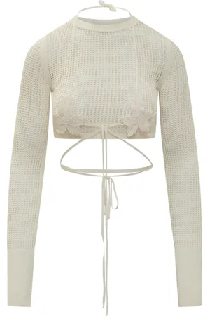 ANDREA ADAMO Bluser & Skjorter, Dame, , M, Uld, Blouses