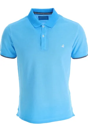 BROOKSFIELD Top, Herre, Blå, 3XL, Polo Bluser