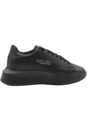 Giuliano Galiano Sko, Herre, Sort, 46 EU, Uld, Sneakers