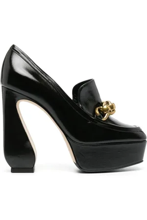 Sergio Rossi Sko, Dame, Sort, 39 EU, Sorte Højhælede Pumps - Forhøj Din Stil