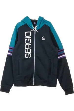 Sergio Tacchini Sweathshirts & Hoodies, Herre, Blå, M, Zip-throughs