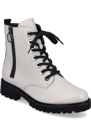 Remonte Sko, Dame, Hvid, 36 EU, Uld, Hvide Lukkede Booties