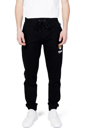 Moschino Bukser, Herre, Sort, XS, Bomuld, Herre Sport Bukser