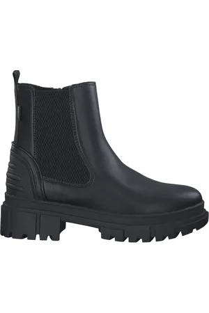 QS by s.Oliver Sko, Dame, Sort, 38 EU, Uld, Sorte Afslappede Lukkede Booties