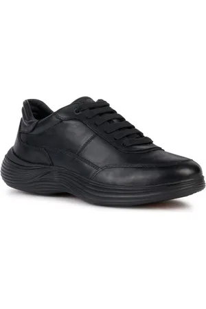 Geox Sko, Herre, Sort, 42 EU, Bomuld, Sort Fluctis Sport Sneakers