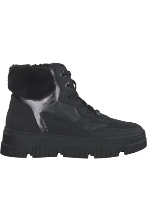 QS by s.Oliver Sko, Dame, Sort, 39 EU, Uld, Sorte Casual Lukkede Booties