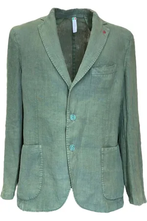 0-105 Jakke, Herre, Grøn, 2XL, Uld, Grøn Herrejakke med Lomme