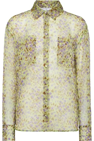 MVP Wardrobe Bluser & Skjorter, Dame, Grøn, 2XS, Organza, Organza Skjorte