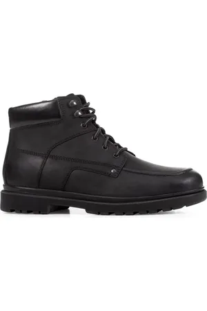 Geox Sko, Herre, Sort, 44 EU, Læder, Sorte Andalo Booties