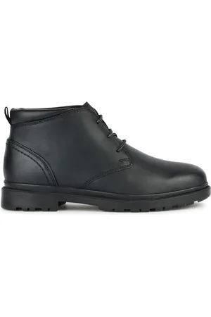 Geox Sko, Herre, Sort, 45 EU, Læder, Sorte Andalo Booties
