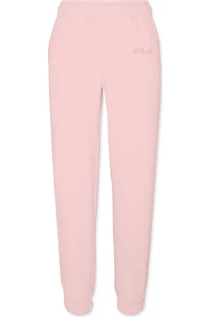 MC2 SAINT BARTH Bukser, Dame, Lyserød, M, Rosa Bukser med Broderet Logo