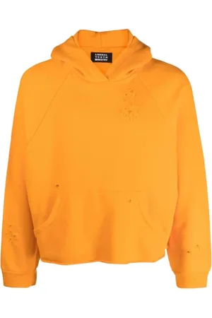 Liberal Youth Ministry Sweathshirts & Hoodies, Herre, , L, Bomuld, Distressed Hoodie Strik med Lifeguard Print