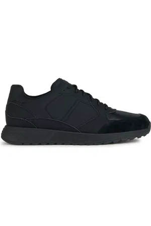 Geox Sko, Herre, Sort, 42 EU, Uld, Sorte sneakers til mænd