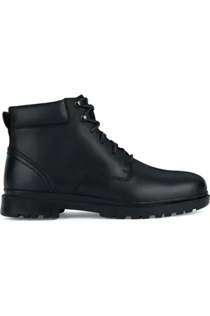 Geox Sko, Herre, Sort, 45 EU, Læder, Sorte Andalo Booties