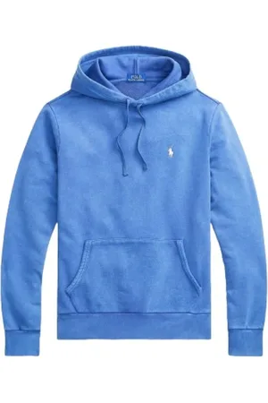 Ralph Lauren Sweathshirts & Hoodies, Herre, Blå, L, Bomuld, Hættetrøje