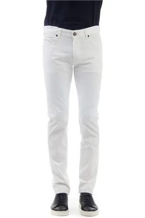 PT Torino Jeans, Herre, Hvid, W32, Denim, Hvid Denim Tøj - Swing Fit