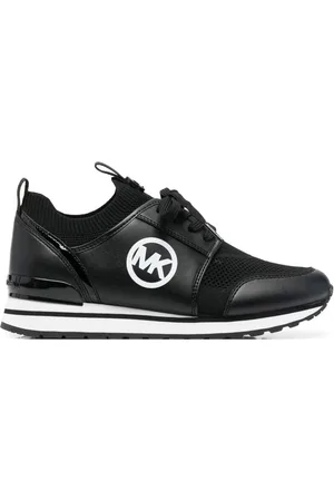 Michael Kors Sko, Dame, Sort, 37 EU, Uld, Sort Strik Sneakers
