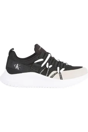 Calvin Klein Sko, Dame, Sort, 41 EU, Læder, Eva Runner Sneakers