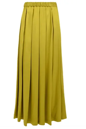 Aspesi Nederdel, Dame, Gul, S, Syre Gul Nederdel Model 2208 G777 85153