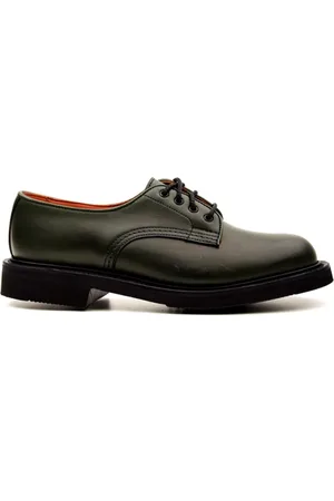 TRICKERS Sko, Herre, Grøn, 36 1/2 EU, Linda Flade Sko
