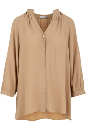 Douuod Woman Bluser & Skjorter, Dame, , XS, Uld, Rondine Dd11 08 Lyserød Skjorte