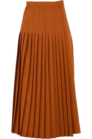 Beatrice B Nederdel, Dame, Brun, 2XS, Uld, Donna Model Nederdele