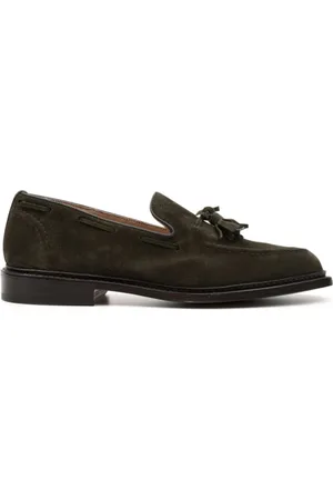 TRICKERS Sko, Herre, Brun, 43 1/2 EU, Grøn Elton Mokkasiner